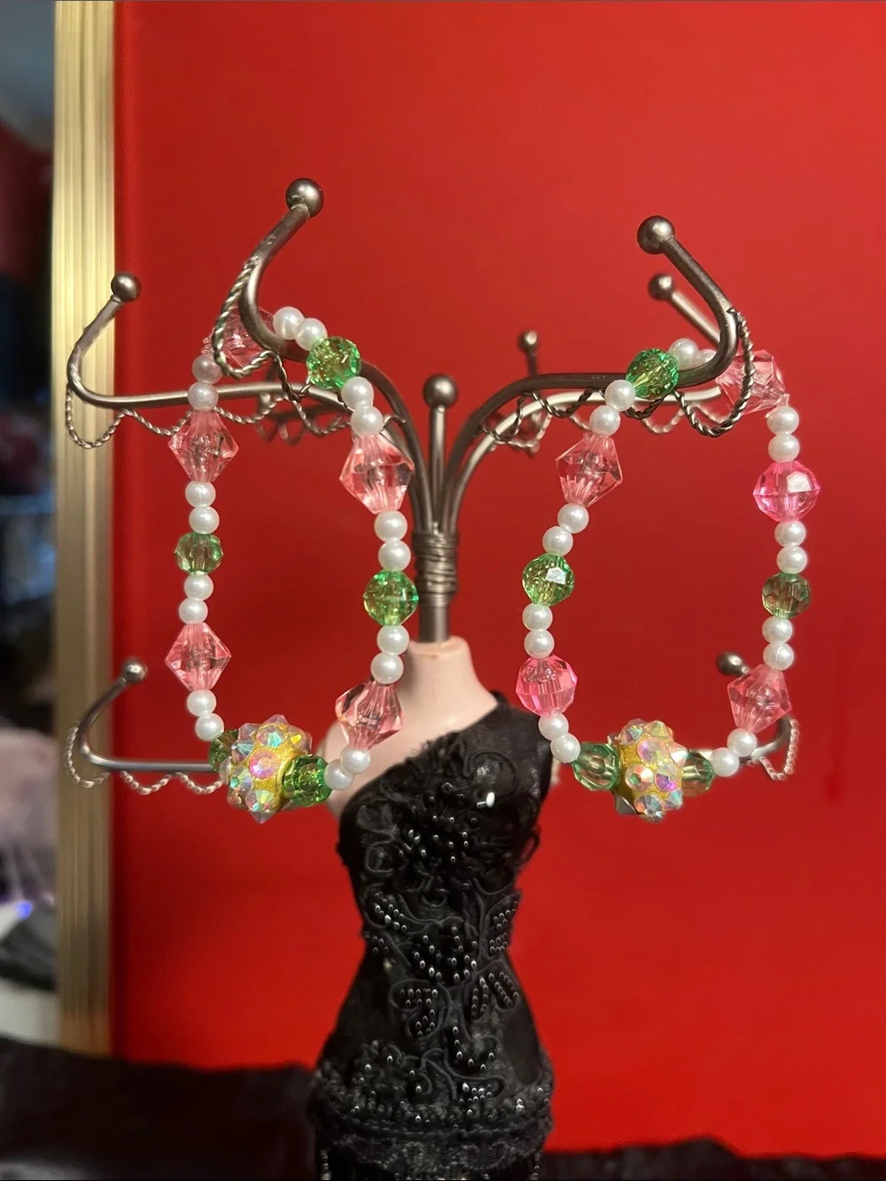 Two beautiful beaded bracelets homemade